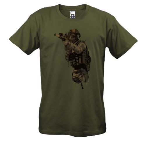 Футболка Воин Спецподразделения