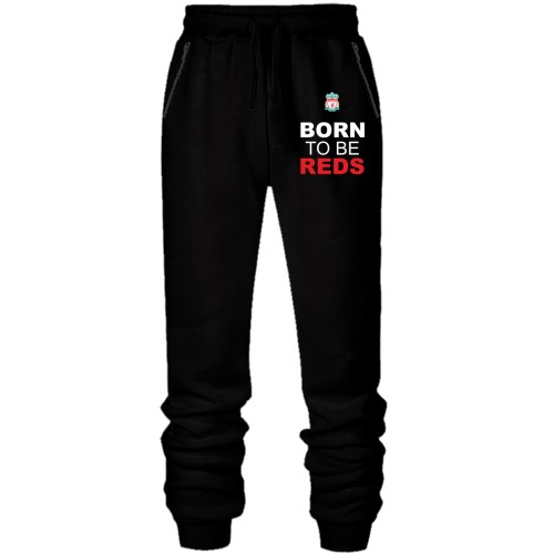 Штаны из футера без начеса Born To Be Reds (2)