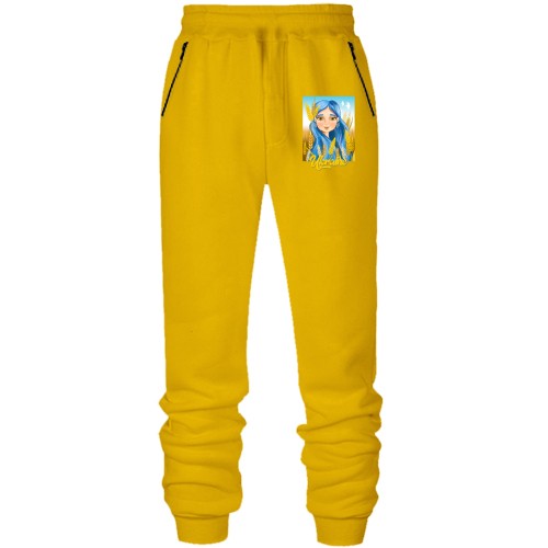 Штани з футера без начісу 