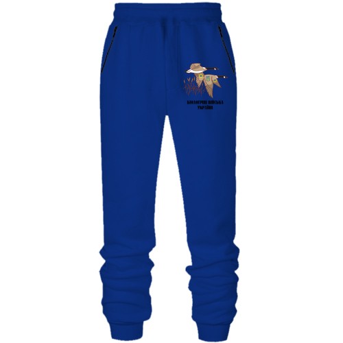 Штаны из футера без начеса Биологические войска Украины