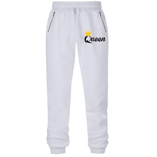 Штани з футера без начісу 