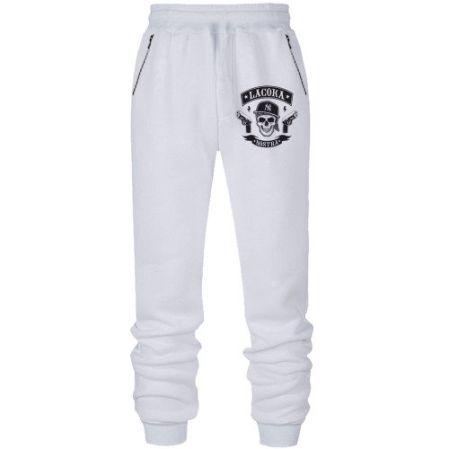 Штаны из футера без начеса La Coka Nostra