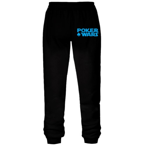 Штани з футера без начісу Poker WARS 2