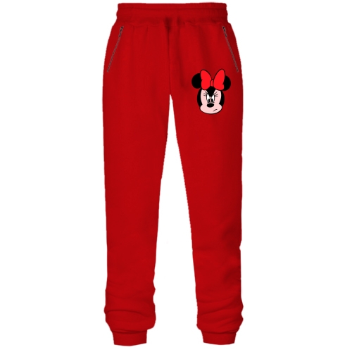 Штани з футера без начісу зла Minie