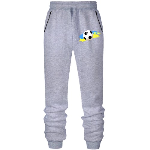 Штаны из футера без начеса 