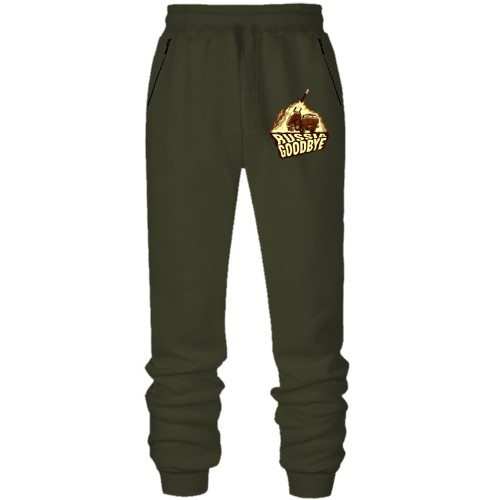 Штаны из футера без начеса HIMARS - russia goodbye