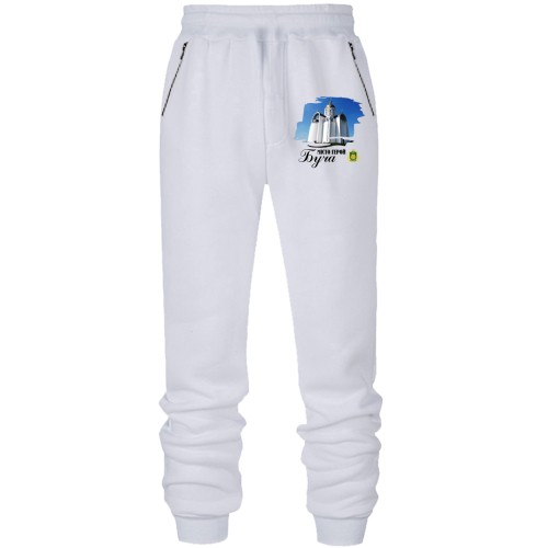 Штаны из футера без начеса Город-Герой Буча