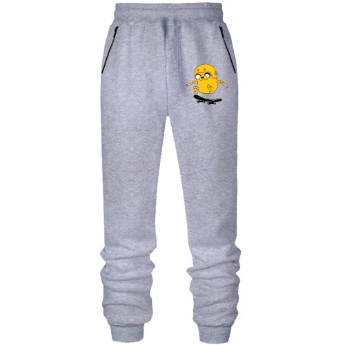 Штани з футера без начісу Jake skater