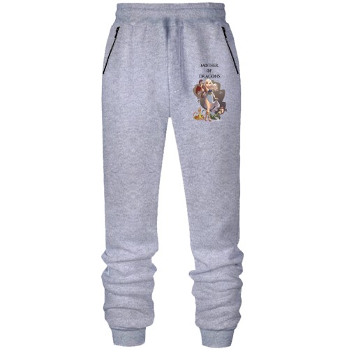 Штани з футера без начісу Mother of Dragons art