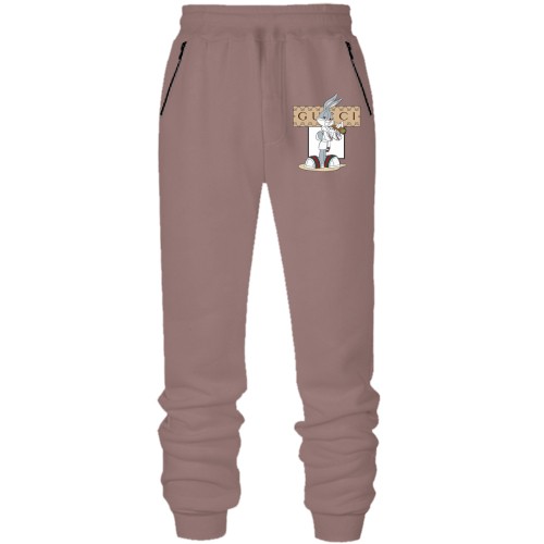 Штани з футера без начісу з Гуччі Багз Банні