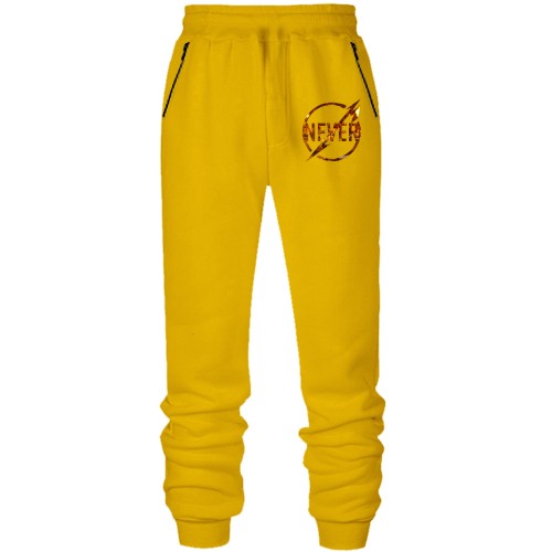 Штаны из футера без начеса Metallica Never