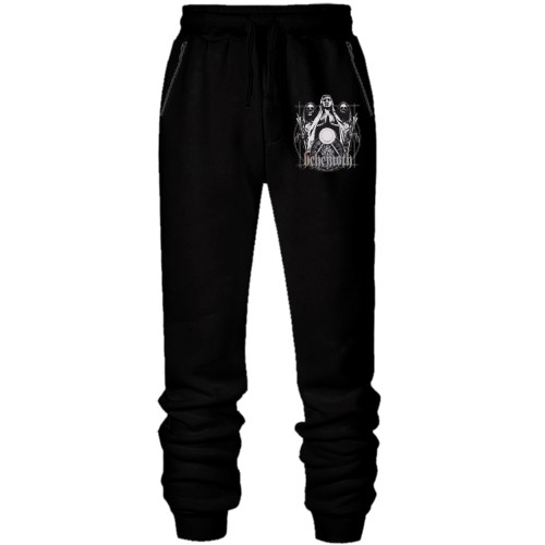 Штани з футера без начісу Behemoth (з черницею)