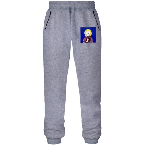 Штани з футера без начісу з обкладинкою альбому Монеточки