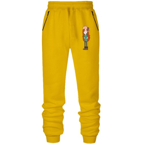 Штаны из футера без начеса Венди