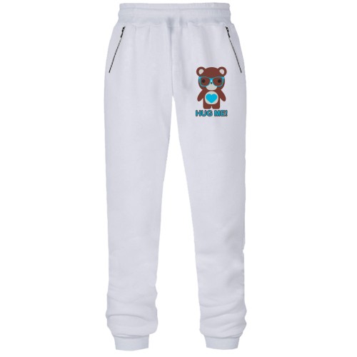 Штани з футера без начісу Hug me (Обійми мене)