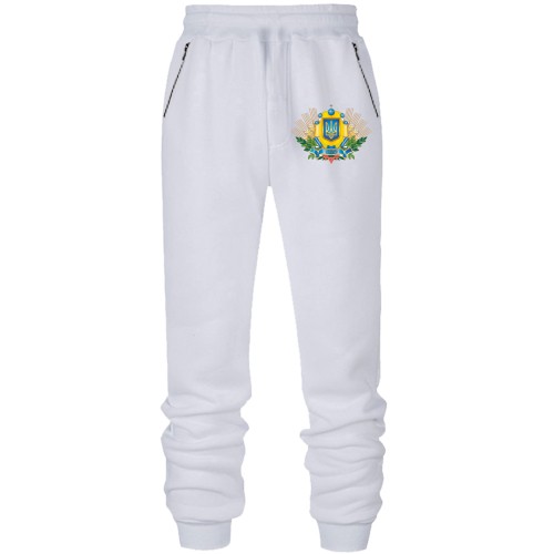 Штаны из футера без начеса Бог береже Україну