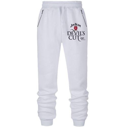 Штани з футера без начісу Jim Beam Devil