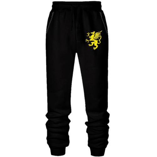 Штани з футера без начісу Грифон