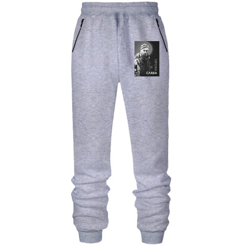 Штани з футера без начісу 