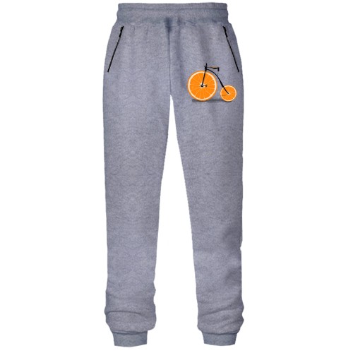 Штани з футера без начісу 