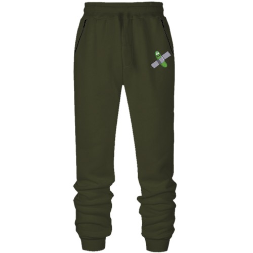 Штани з футера без начісу 