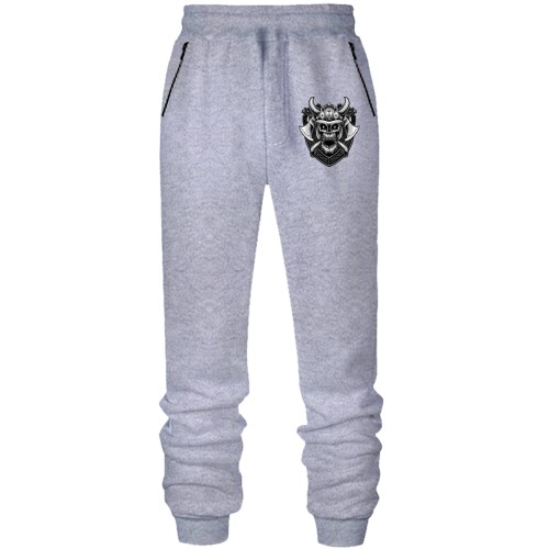 Штаны из футера без начеса 