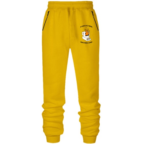 Штани з футера без начісу 