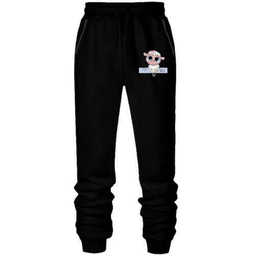 Штаны из футера без начеса Baby sheep hello