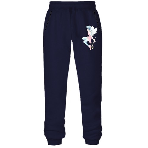 Штаны из футера без начеса Аниме Фея