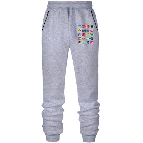 Штани з футера без начісу Robot colection Роботи