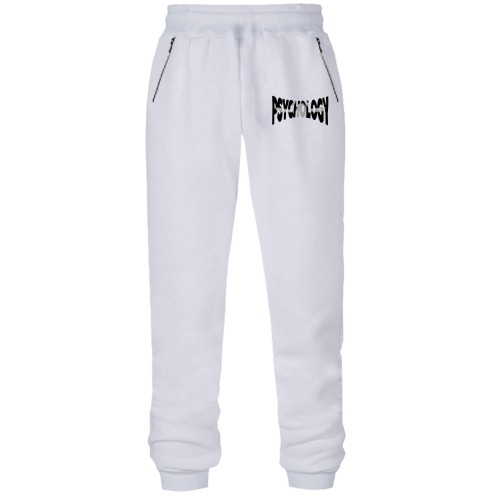 Штани з футера без начісу для психолога