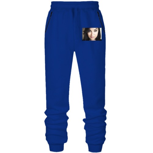 Штани з футера без начісу з Сашею Грей