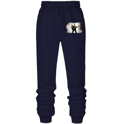 Штани з футера без начісу с Джимом Керри