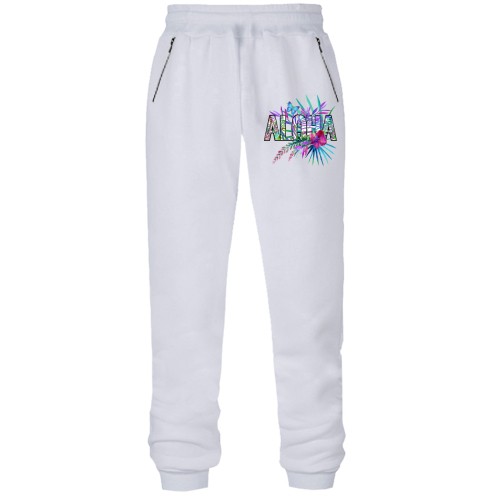 Штаны из футера без начеса ALOHA (1)