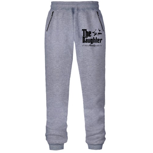 Штани з футера без начісу The daughter (family)