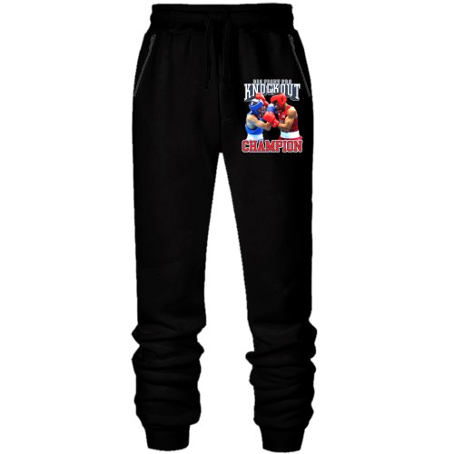 Штани з футера без начісу Big Fight Pro Knockout