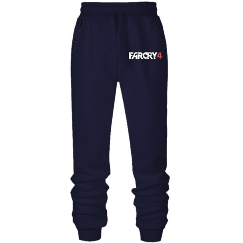 Штани з футера без начісу Farcry 4 лого