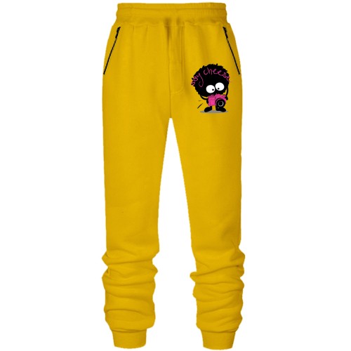 Штаны из футера без начеса Say cheese