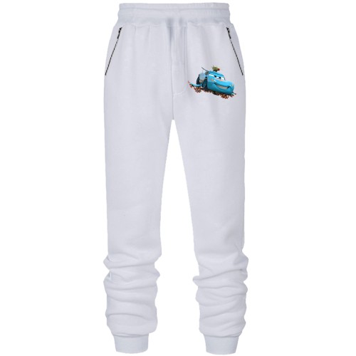 Штани з футера без начісу Блискавка Маквін з ракетами