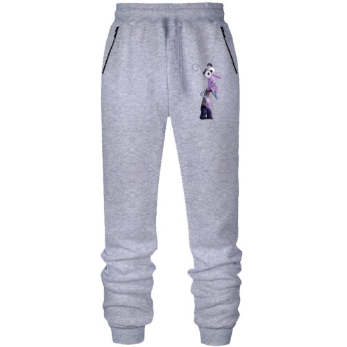 Штани з футера без начісу страх