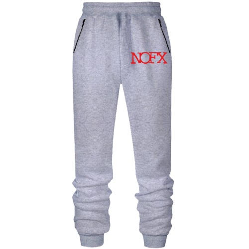 Штаны из футера без начеса NOFX