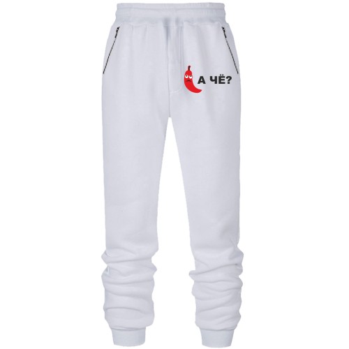 Штани з футера без начісу А чо?