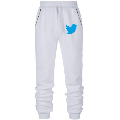 Штаны из футера без начеса twitter