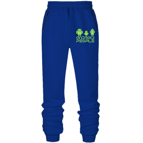 Штаны из футера без начеса Android People (2)