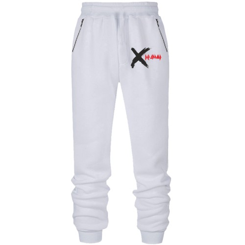 Штаны из футера без начеса Def Leppard X