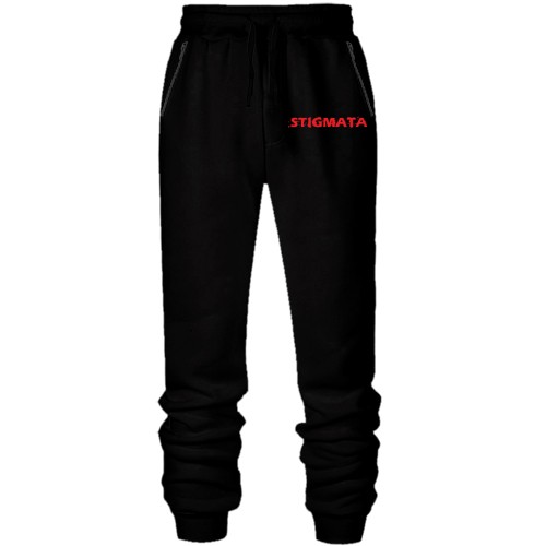 Штани з футера без начісу Stigmata