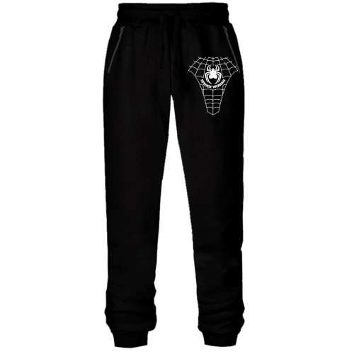 Штани з футера без начісу Spider woman