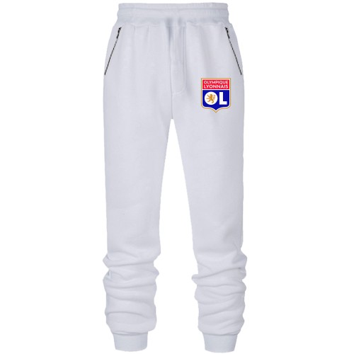 Штани з футера без начісу ФК Ліон