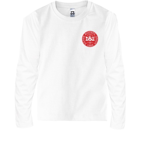 Дитяча футболка з довгим рукавом Збірна Данії