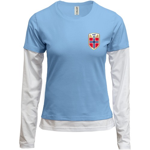 Комбинированный лонгслив Сборная Норвегии